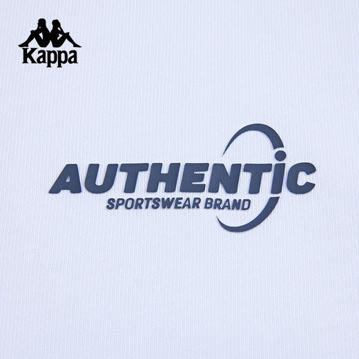 Kappa卡帕背靠背2024新款男士纯棉运动上衣跑步长袖t恤男休闲卫衣K0E52TC81 商品图4