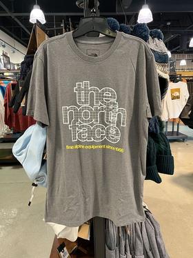 THE NORTH FACE/北面 男士个性印花圆领短袖T恤