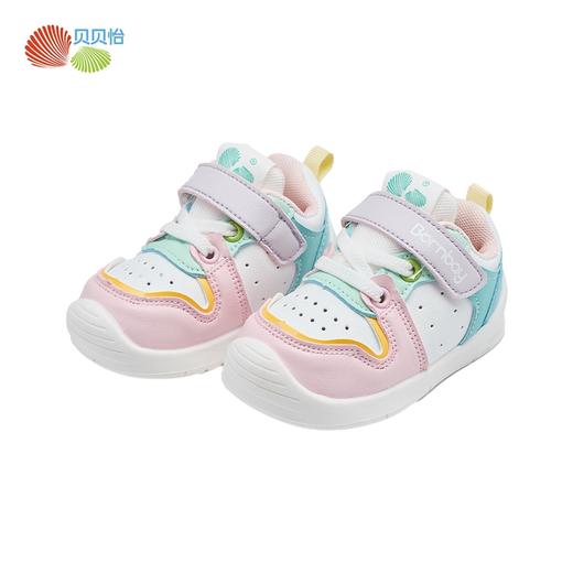 贝贝怡宝宝学步鞋2024秋季新款童鞋男童软底透气婴幼儿鞋子女孩ZB3DX017 商品图5