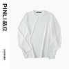 PINLI品立秋季新款提花休闲长袖T恤男士潮牌百搭宽松纯色上衣B243111001 商品缩略图7
