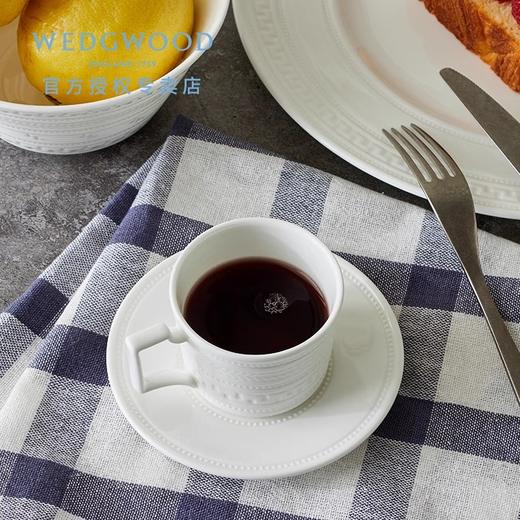 WEDGWOOD威基伍德意大利浮雕浓缩咖啡杯碟骨瓷杯子碟子欧式小奢华 商品图0