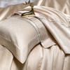 水星家纺色织提花真丝四件套-奢·溢彩(米色/冰川灰)两种颜色床上用品 商品缩略图6