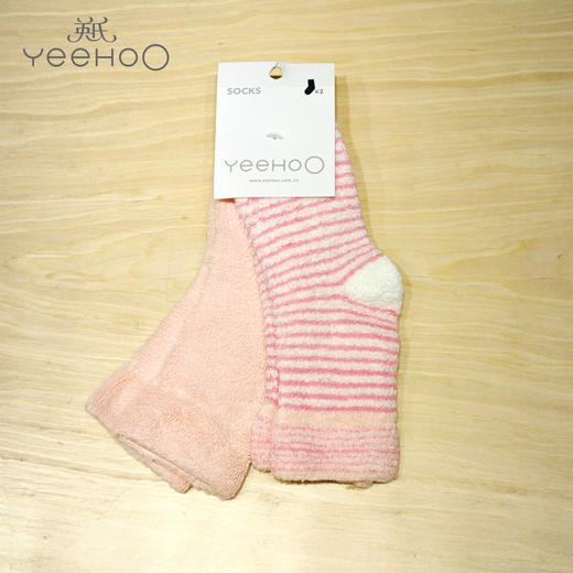 英氏-鞋袜类（冬）B8英针厚袜(2双装) 商品图0