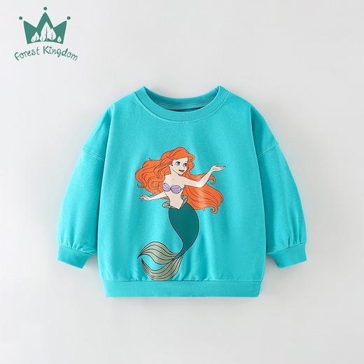 【秋装卫衣，时尚百搭，让宝宝时尚又可爱】女童卫衣秋款 秋装长袖小孩 中小童女宝宝上衣外穿 儿童童装-QQ 商品图10