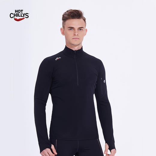 HOTCHILLYS热椒 F9拉领运动保暖上衣滑雪登山排汗透气 HA4033 商品图0