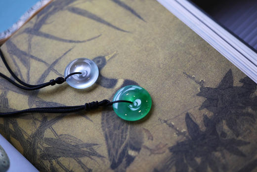 大女孩的糖 ｜大玉不雕三色平安扣 商品图1