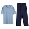 I'd爱帝男士简约圆领套头短袖长裤套 商品缩略图6