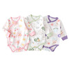 【婴儿春秋包屁衣】新生儿三角哈衣儿童睡衣无骨连体衣婴幼儿宝宝衣服 商品缩略图4