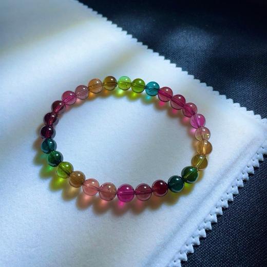 12.8g 6.8mm 碧玺手链 商品图0