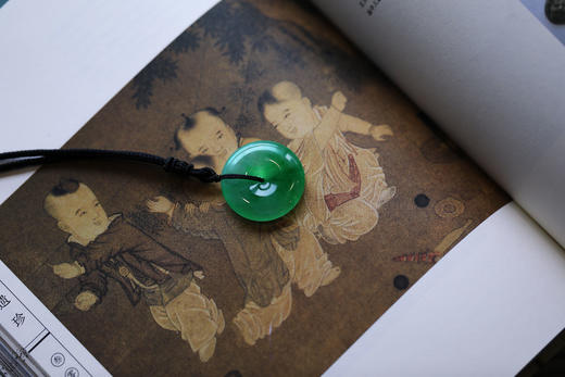 大女孩的糖 ｜大玉不雕三色平安扣 商品图7