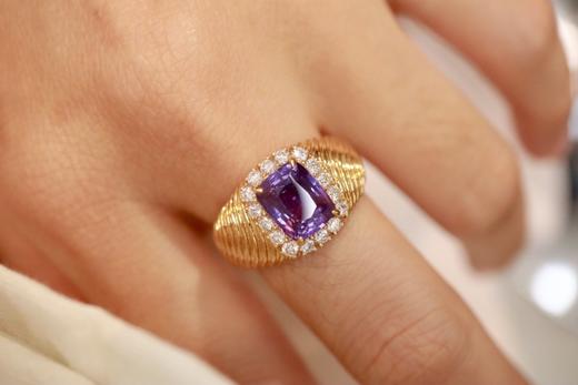 2.54ct 蓝宝石戒指 商品图4