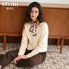 OLrain欧芮儿法式V领毛衣女秋季2024年新款软糯显瘦百搭针织开衫 商品缩略图0