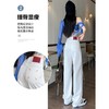 白色牛仔裤女2024年春夏新款高腰显瘦直筒宽松小个子窄版阔腿裤子 商品缩略图1
