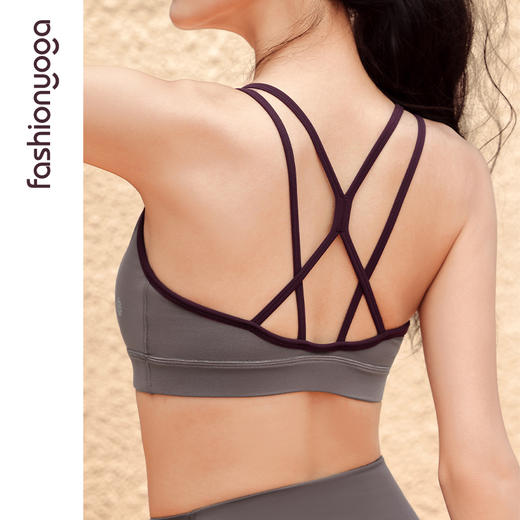 凡圣瑜伽双肩带美背瑜伽胸围运动BRA  FC14164 商品图6