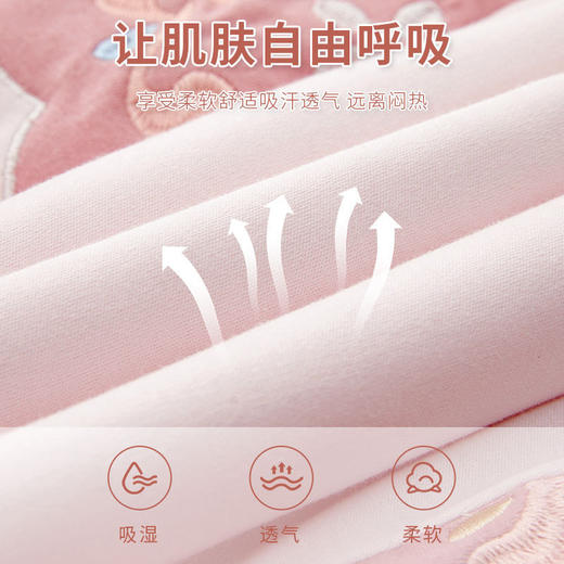 【国风120g夹棉新生儿连体衣】衣服秋冬A类婴儿连体衣无骨女宝宝国风哈衣爬爬服 商品图3