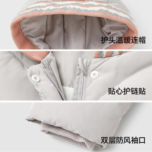 【商场同款】英氏童装羽绒服外套冬季女童加厚保暖羽绒服 商品图3