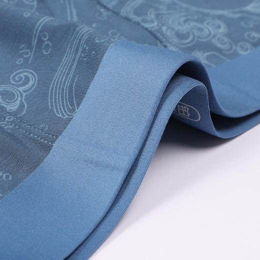 都市丽人都市锋尚内裤铂金舒适平角裤60S莫代尔男士内裤FKT4B1 商品图4