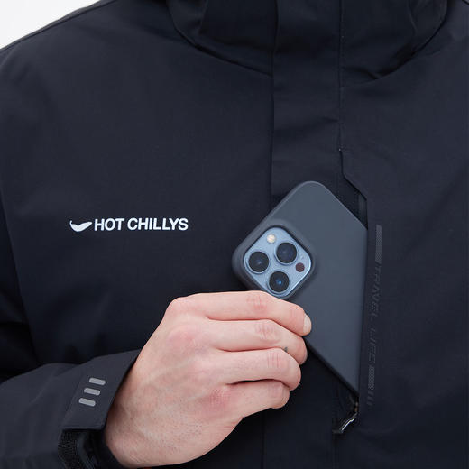 HOTCHILLYS热椒软壳衣男羽绒服内胆三合一户外运动保暖外套5509 商品图3