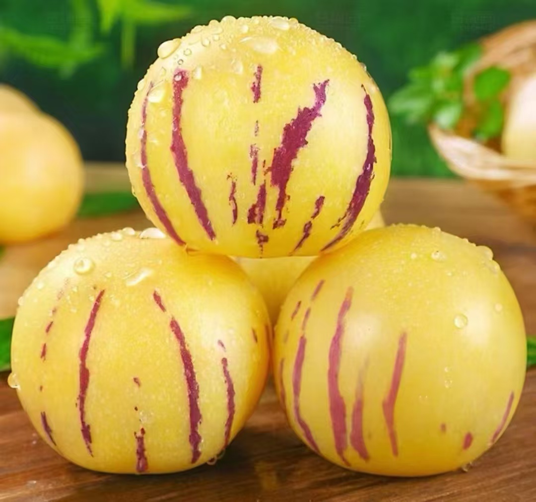 树熟人参果，香味浓郁，水分足，天然滋补珍品，金灿灿的果肉，口感香甜多汁，细腻爽滑