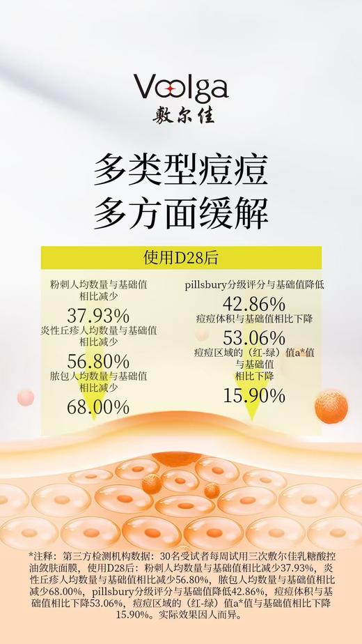 敷尔佳乳糖酸控油敛肤面膜 商品图6