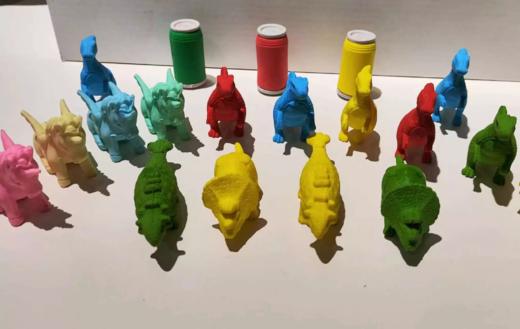 【开学季福利特惠】清仓捡漏-童学们好橡皮-8支装混色橡皮 商品图0