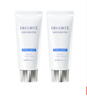双支装   黛珂  DECORTE  多重防晒乳   60ml*2