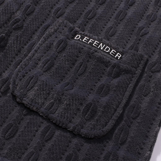 都市丽人都市锋尚睡衣好睡好眠长袖法兰绒烂花厚男士法兰绒套装FHT1D9 商品图9