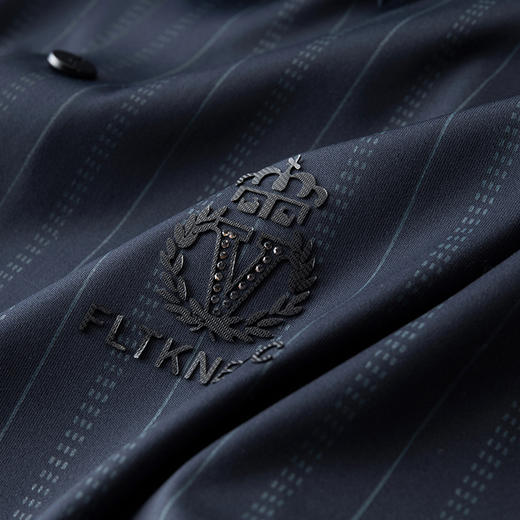 【高弹】【新款DPF】大依优型大码长袖衬衫男装加肥加大体恤大号上衣胖子休闲商务 商品图4