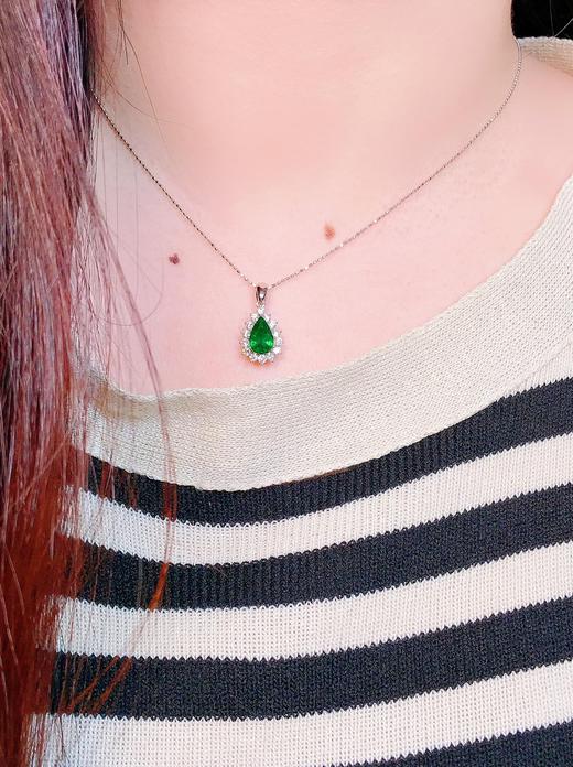 1.15ct 祖母绿吊坠 商品图4