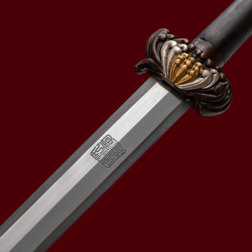 三清剑 龙泉沈广隆剑铺 龙泉沈广隆刀剑 手工高档传统剑 未开刃 商品图4