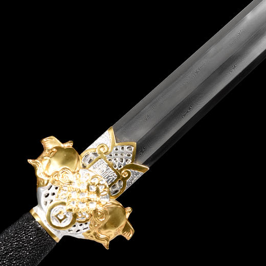 亥猪剑 十二生肖宝剑 生肖剑 花纹钢宝剑 龙泉沈广隆宝剑 未开刃 商品图3