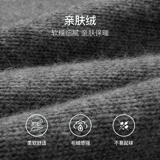 
OLrain欧芮儿法式小香风毛衣女秋季2024年新款法式立领木耳边开衫 商品图4