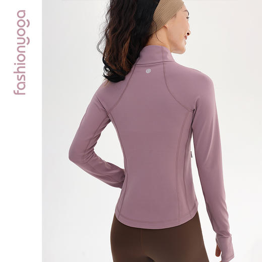 凡圣瑜伽裸塑修身设计感外套FC13861 商品图14