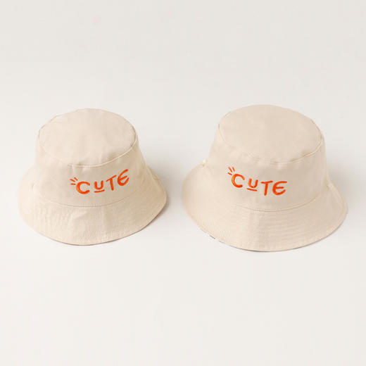 【可爱时尚 双面可带】宝宝帽子春秋季男宝女孩韩版遮阳防晒渔夫帽儿童可爱时尚外出盆帽 商品图3