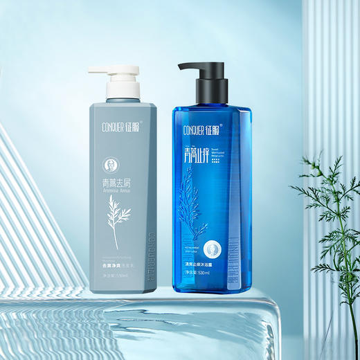 征服青蒿专利洗发/护发/沐浴  530ml/瓶【新旧包装随机发，下单送随机小样2包】 商品图3