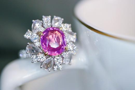 2.01ct 蓝宝石戒指 商品图2