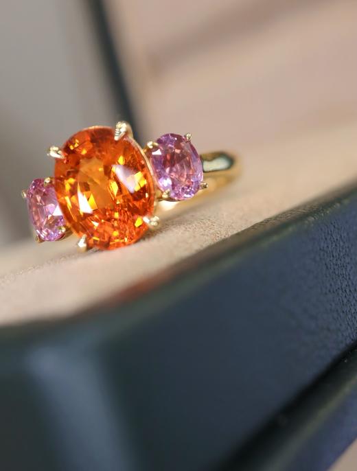 2.50ct 4.28g 芬达石戒指 商品图2