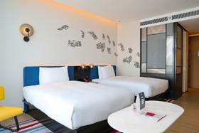 雅乐轩双床房北京怀柔雅乐轩酒店