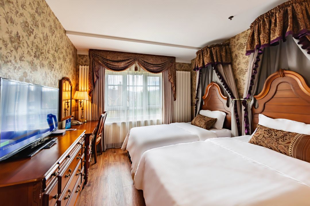 顶秀美泉双床房北京顶秀美泉假日酒店