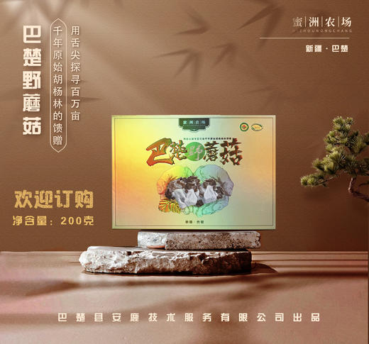 巴楚野生蘑菇（精品礼盒） 商品图0