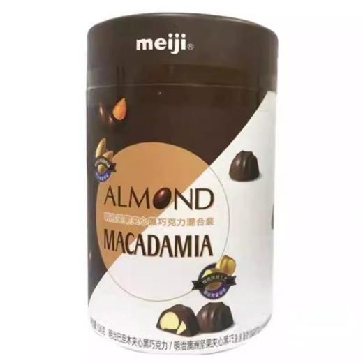 明治 坚果夹心黑巧克力混合装 156g 商品图0