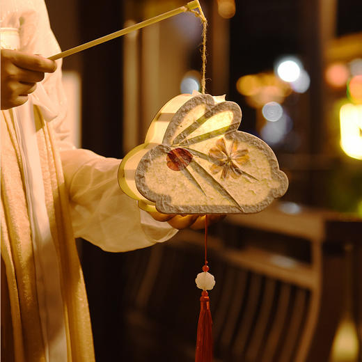 【轻提花灯 游园逛街】中秋节兔子灯笼diy材料包 商品图1