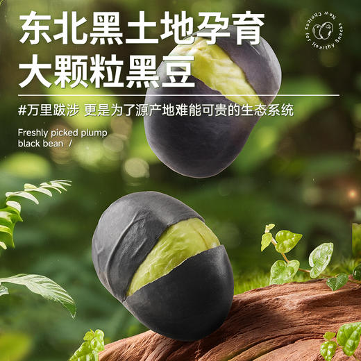 三只松鼠 量贩罐装-盐炒黑豆/++/500g -zl 商品图4