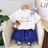 【男童夏装两件套】夏季短袖套装2024新款宝宝夏天可爱衣服卡通小儿童 商品缩略图2