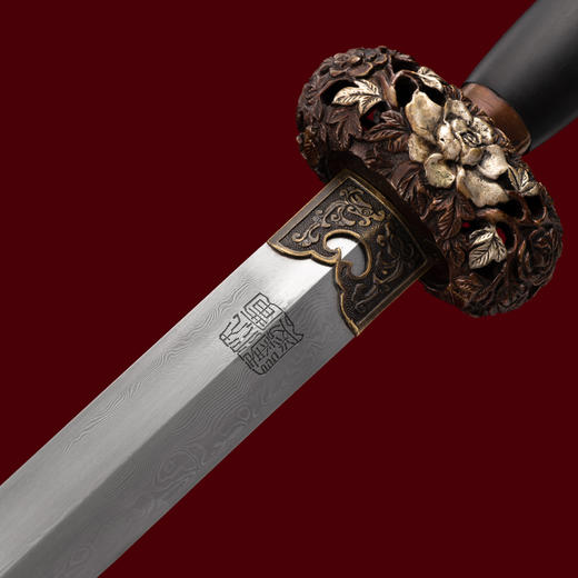 富贵剑 沈广隆剑铺龙泉沈广隆宝剑手工传统剑礼品剑收藏剑 sgl-3056 未开刃 商品图3