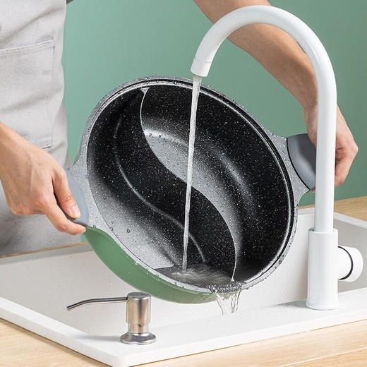 炊大皇  竹青石鸳鸯火锅30cm HG30ZQ 商品图3