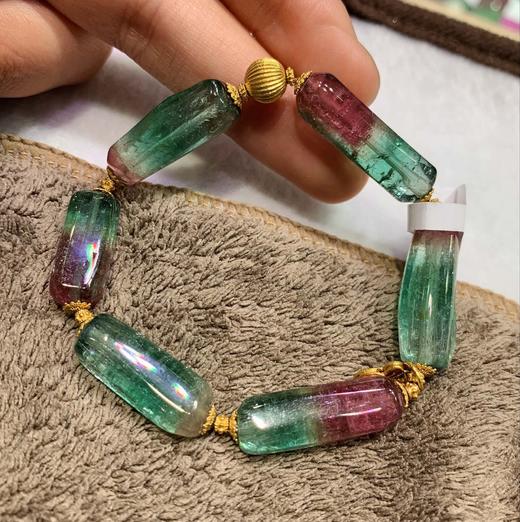 26.9g 原石碧玺手链 商品图3