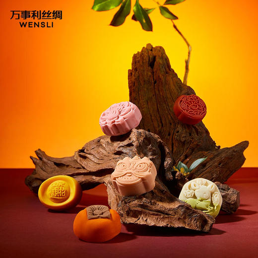 万事利 丝月雅韵 中秋礼盒（丝巾款式随机发） 商品图2