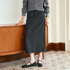
OLrain欧芮儿灰色中长款半身裙女秋季2024年新款时尚通勤铅笔裙 商品缩略图3