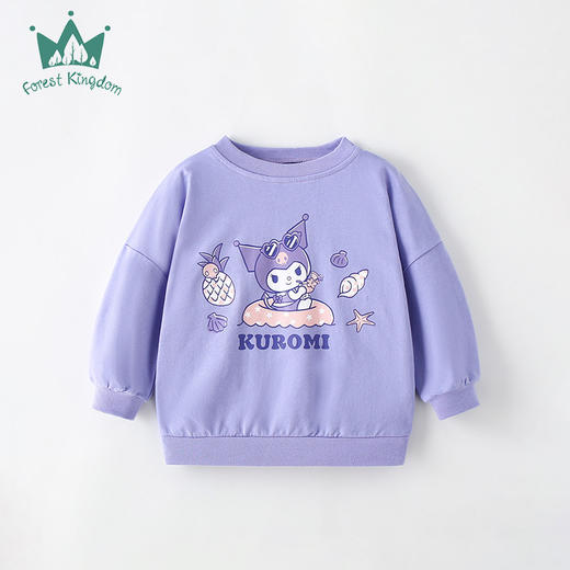 【秋装卫衣，时尚百搭，让宝宝时尚又可爱】女童卫衣秋款 秋装长袖小孩 中小童女宝宝上衣外穿 儿童童装-QQ 商品图12